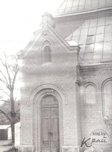 Вилейский костел до реставрации. 1970-е годы