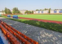 Городской стадион в Вилейке открыли 25 октября. Фото из архива kraj.by