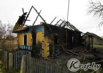 В Докшицком районе на пожаре погиб 43-летний мужчина