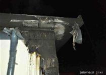 Киоск «Табакерка» горел в Поставском районе – рассматривается версия умышленного поджога