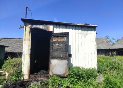 Тело погибшего мужчины нашли спасатели на пожаре под Воложином 