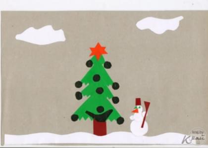 Галерея детских рисунков для новогоднего конкурса появилась на портале Kraj.by