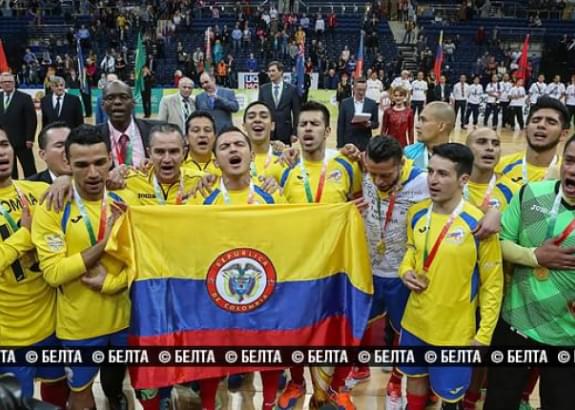 Мировой футзал в Минске. Команда Колумбии в третий раз стала чемпионом (ФОТО)