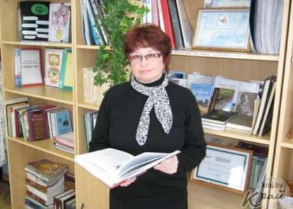 Воложинская поэтесса Валентина Гируть-Русакевич награждена грамотой за успехи в творчестве