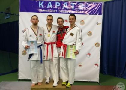 Павел Кириевич из Вилейки стал чемпионом Беларуси по каратэ