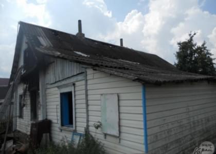 В Глубоком соседи спасли на пожаре 61-летнего хозяина дома