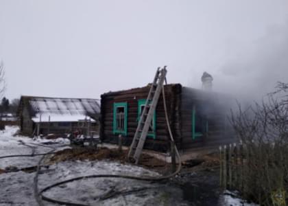 В Глубокском районе пожарный извещатель спас сожителей