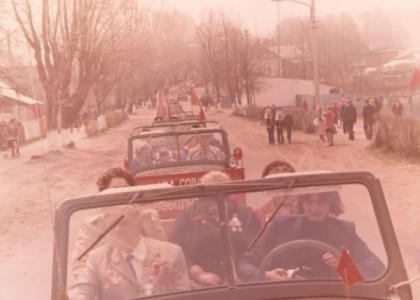 Ретрофото: Как в Вилейке праздновали 35 и 40 лет Победы