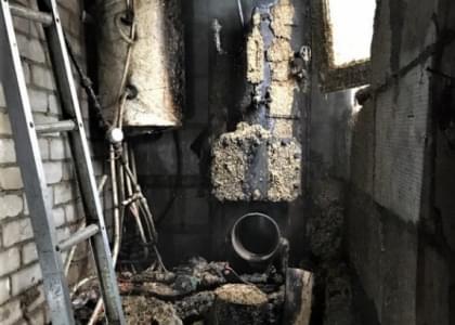 В Ошмянах девушка спасла от пожара дом своих родителей