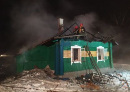 В Ошмянском районе 65-летний мужчина погиб на пожаре в собственном доме