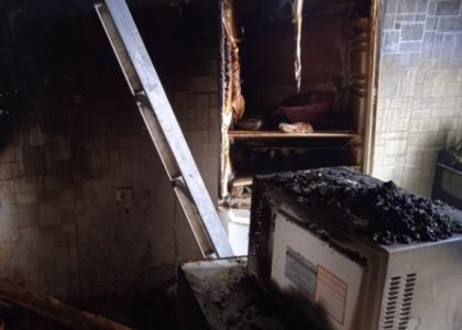В Ошмянах горел дом – в пожаре подозревают микроволновку