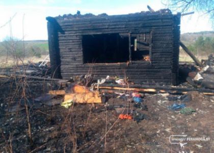 Житель Вилейского района сжигал мусор, а спалил сарай и дом