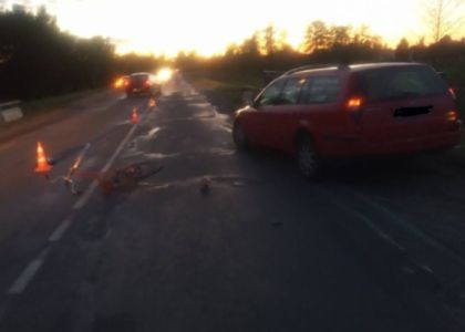 В деревне Лебедево Молодечненского района в ДТП пострадала велосипедистка 