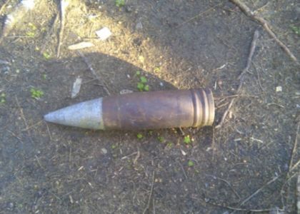 В Сморгонском районе нашли артиллерийский снаряд времен ВОВ