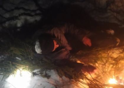 В Докшицком районе в лесу заблудился пожилой мужчина