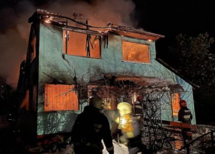 В Молодечненском районе сгорел дом