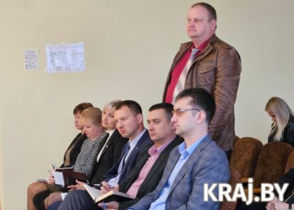 Перспективы развития Вилейки обсудили бизнесмены с председателем районного исполнительного комитета 