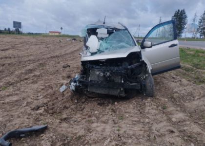 В ДТП в Докшицком районе погиб водитель  