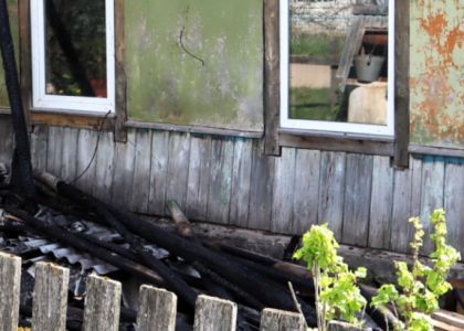 Дом горел в Вилейском районе – обошлось без жертв и обожженных  