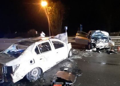 ДТП в Минском районе: автомобили загорелись, оба водителя погибли 