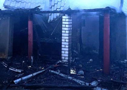 Дачный дом с сараем горели сегодня ночью в Логойском районе – обошлось без пострадавших 