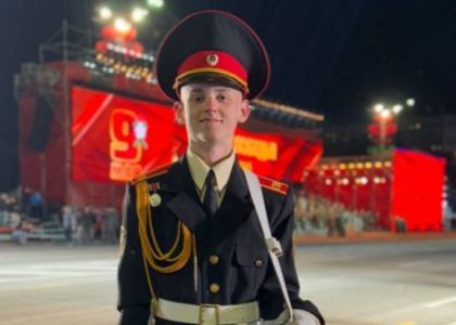 “Это событие на всю жизнь!” Вилейчанин Алексей Деруго в строю суворовцев будет открывать парад Победы в Минске 9 Мая 