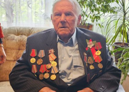 Вальс Победы звучал сегодня для ветеранов Великой Отечественной войны в Молодечно 