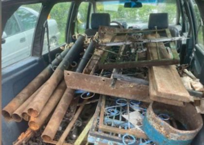 40-летний вор задержан с «уловом» с трех кладбищ Вилейского района 