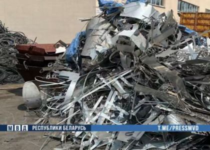 В Молодечненском районе пресекли вывоз крупной партии металла  на сумму более 56 тысяч рублей 