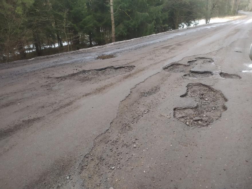 Я еду домой понемногу снегопад