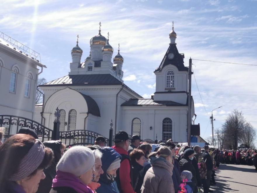 Покровский храм в Вилейке