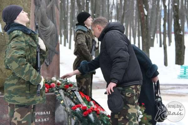 День памяти воинов-интернационалистов в Молодечно 15 февраля 2012 года. Фото kraj.by