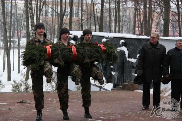 День памяти воинов-интернационалистов в Молодечно 15 февраля 2012 года. Фото kraj.by