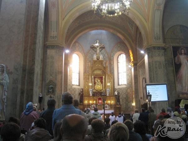Празднование Воздвижения Креста Господня в Вилейке. Фото Валерия Третяка.
