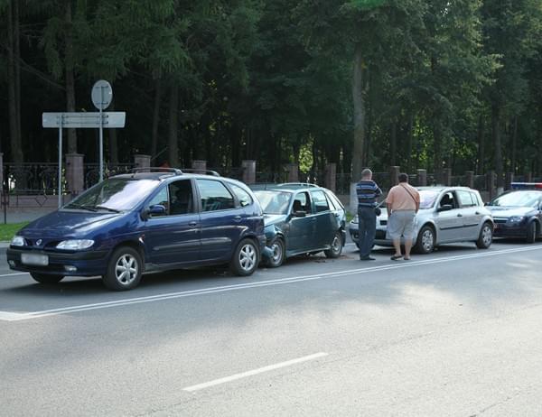 Фото ДТП 12 августа в Молодечно на Вяликом Гастинце Алексея Платко с сайта mgazeta.by