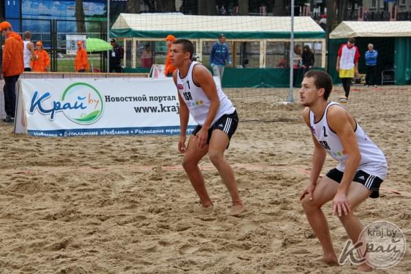 Чемпионат Европы по пляжному волейболу начался 28 августа в Молодечно (CEV U 18). Фото Михаила Маржевского, Kraj.by