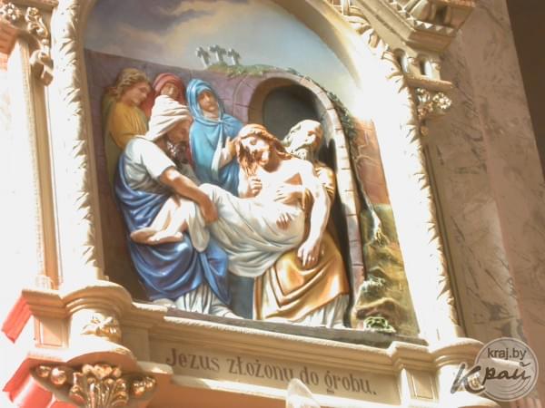 Вилейский костел Воздвижения Святого Креста. Фото из архива костела