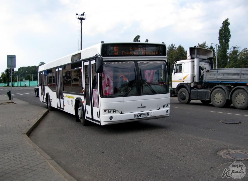 Автобус 9 в Молодечно. Фото из архива kraj.by